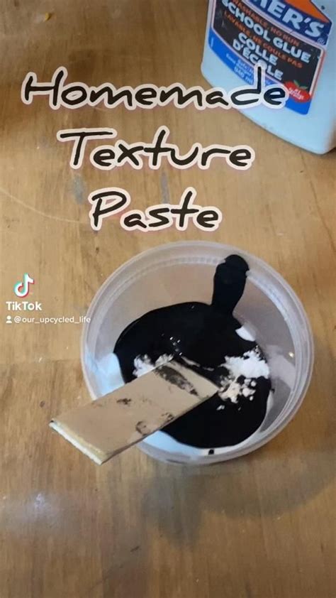 How To Make Diy Texture Paste Artofit