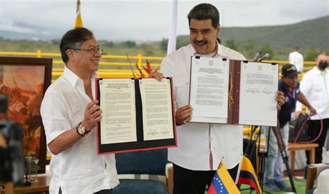 Gustavo Petro Se Reunió En Caracas Con Nicolás Maduro Relaciones