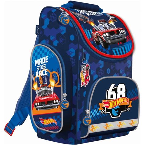 Tornister Dla Pierwszoklasisty Niebieski Hot Wheels Lekki W Auta L Plecak Tornister Pl