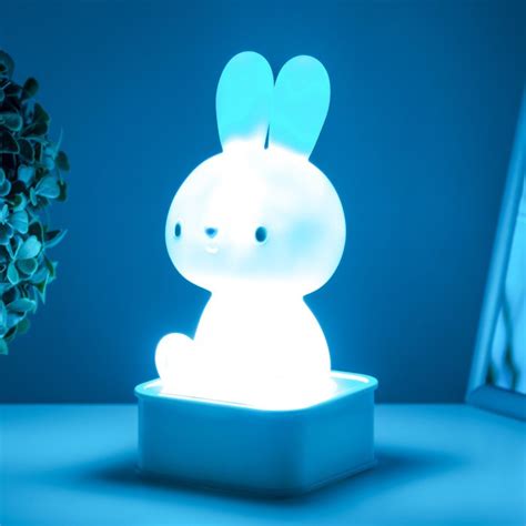 Ночник "Зайчик" LED от USB/батареек 4хАА белый 9х9х19 см (id 106887057)