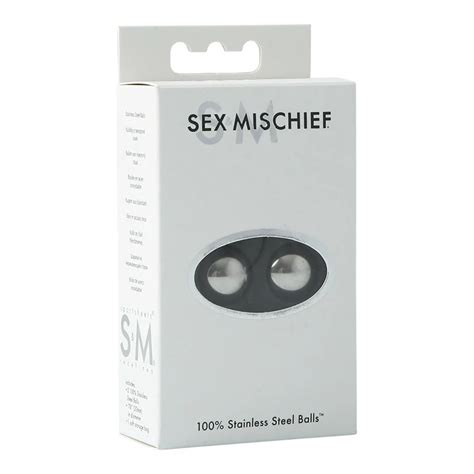 Bolas Kegel De Acero Inoxidable Sex Mischief Banana Pop Sex