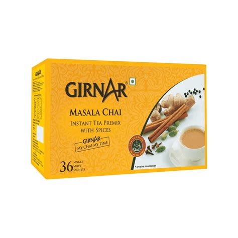 Girnar Té Masala Chai Spice Premezcla instantánea 504 gms Yaxa Colombia