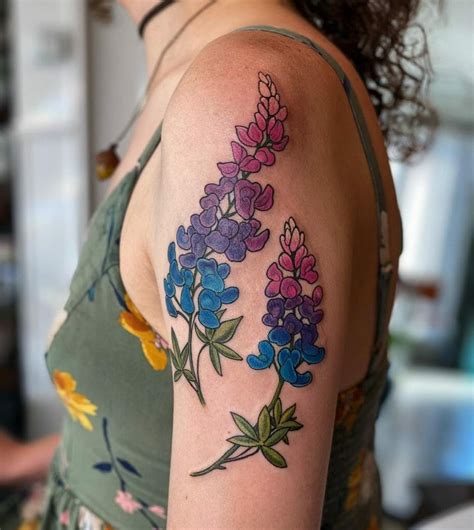 Top 70 Bluebonnet Flower Tattoo Latest In Coedo Vn