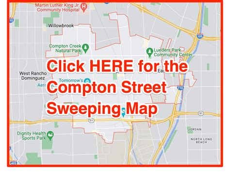 Compton Street Sweeping Schedules Maps Holidays Ticket