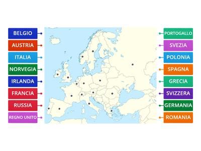 Fisica Cartina Muta Europa Risorse Didattiche