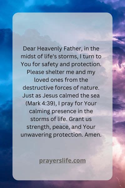 27 Effective Prayers For Protection From Storms