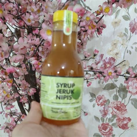 Jual Syrup Jeruk Nipis 250ml Shopee Indonesia