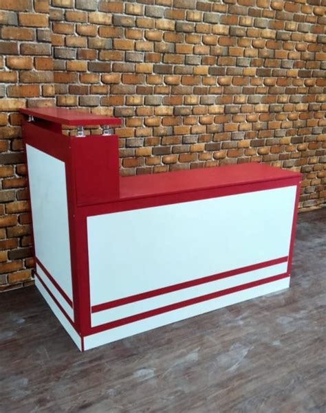 Meja Kasir L Minimalis Custom Perabotan Rumah Di Carousell