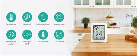 Thermopro Tp Term Metro Higrometro Digital Para Interior
