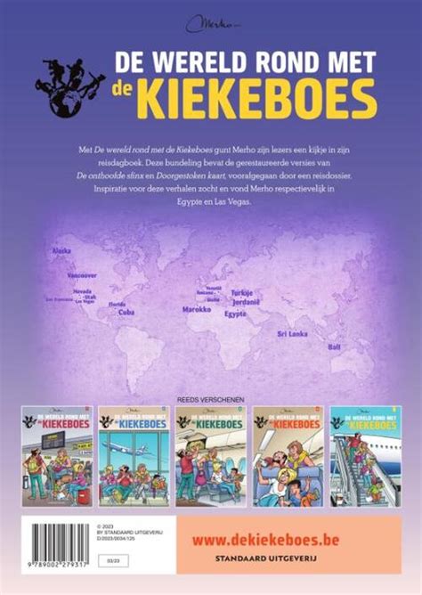 De Wereld Rond Met De Kiekeboes Merho Boek 9789002279317 Bruna