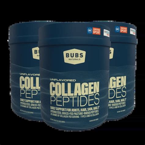 BUBS Naturals Collagen Peptides® | Official Site | Enhance Skin & Joints