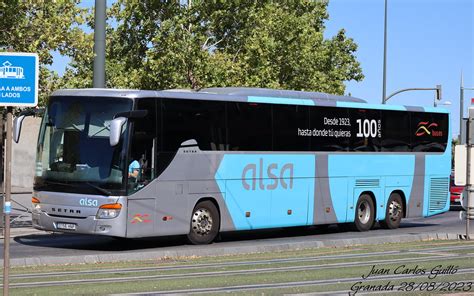 Alsa Setra S Gt Hd De Alsa Cubriendo La Ruta C Rd Flickr