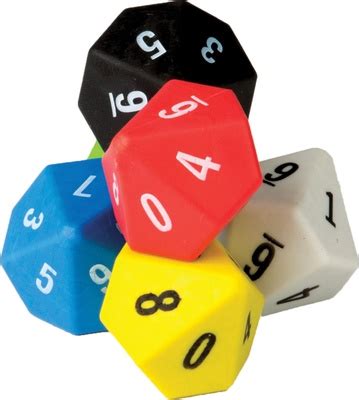 10-Sided Dice | Education Station - Teaching Supplies and Educational ...