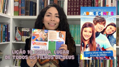 Li O Igreja Lugar De Todos Os Filhos De Deus Adolescentes Ebd