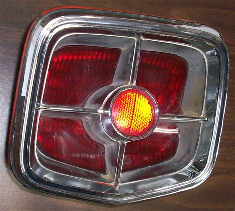 Dodge Plymouth Desoto Kd Triflex No Red Glass Tail Light