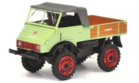 Coche Miniatura Mercedes Unimog 1 43 Schuco 401 Verde Coches