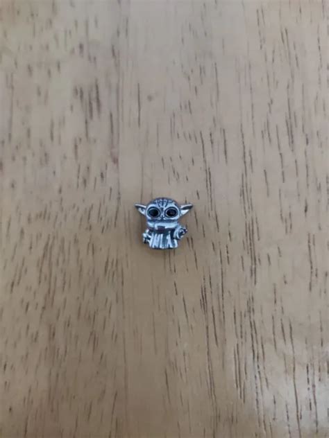 Pandora Disney Star Wars Mandalorian Grogu Baby Yoda Charm Sterling