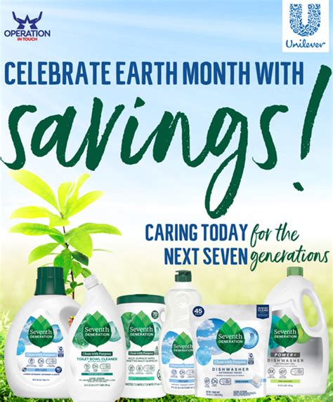 Celebrate Earth Month with Seventh Generation Products!