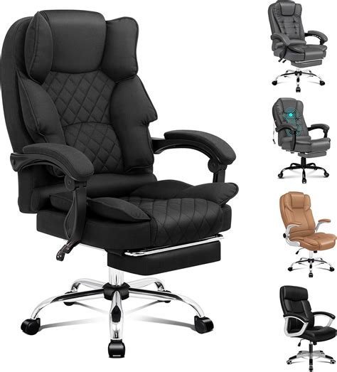 alfordson ergonomic office chair   recline home fabric chair