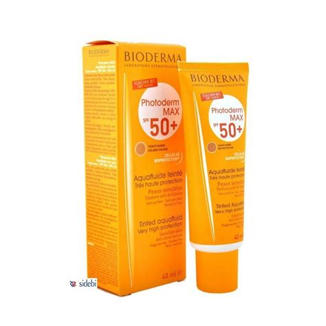 Bioderma Photoderm Max Aquafluid Golden Spf 50 40 Ml