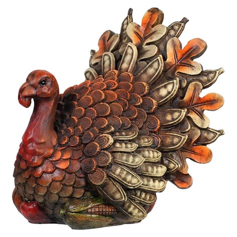 Harvest Turkey Tabletop Decor by Gerson Companies – Traditions