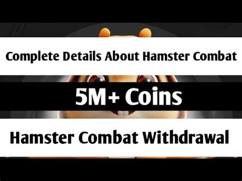 Complete Details About Hamster Combat Airdrop How To Earn M Coins