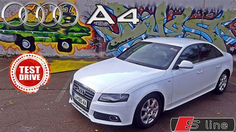 Audi A4 B8 2 0 Tfsi S Line 2008 Test Review Youtube