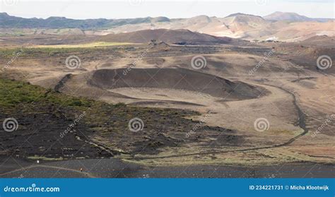 Small Crater In Iceland Stock Image Image Of Eruption 234221731