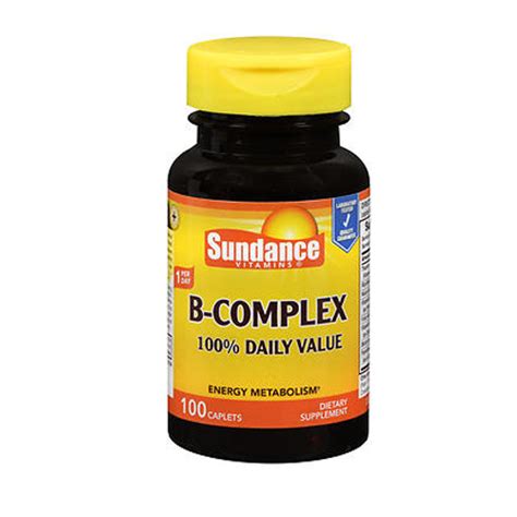 Sundance Vitamins B Complex Caplets Buy Indian Products Online