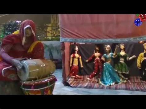 Puppet Show Indian Traditional Kathputali Show Rajasthani Puppet Show