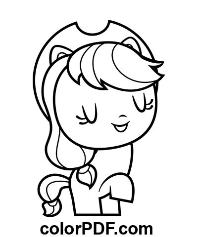 Mlp Applejack Cutie Mark Crew Coloriages Et Livres En Pdf