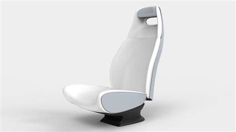 Minimal elegance - car seat concept design 3D model | CGTrader