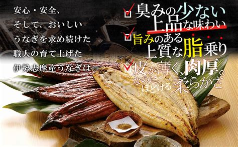 Jp うなぎ セット 伊勢志摩産 特大サイズ2尾（たれ1尾 白焼き1尾） たれ付 冷凍 国産 ウナギ 鰻 蒲焼き 丑の日