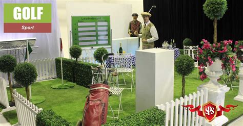 Golf Theme - Prop Hire | Event Styling | Custom Theming in Sydney and NSW