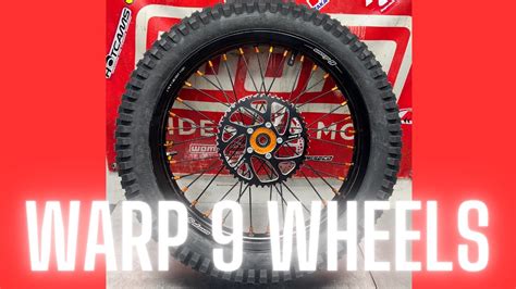 Warp 9 Complete Wheel Set Unboxing And Tire Tube Install For Surron