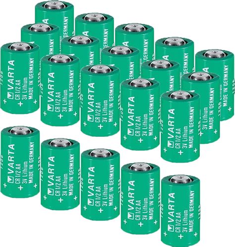 Amazon 20 Pack For Varta CR1 2AA 3V Lithium Battery CR14250 For