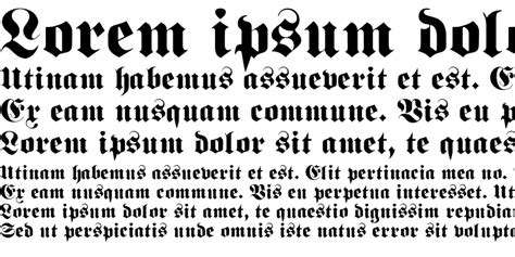 Fraktur Regular Download For Free View Sample Text Rating And More