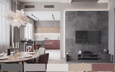 Модный серый цвет в интерьере - 88 фото