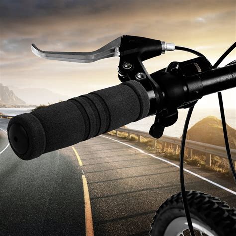 Tebru Bike Tube Comfortable Handlebar Grip Cover Bicycle Accessories for Cycling, Bike Handlebar ...