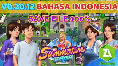 Cara Install Summertime Saga V Bahasa Indonesia Save Data