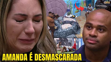 BBB23 CEZAR TOMA GRAVE ATITUDE CONTRA AMANDA APÓS DESCOBRIR SUA