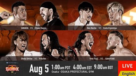 Njpw G Climax Day Results