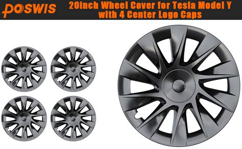 Amazon Poswis Inch Wheel Cover Hubcaps For Tesla Model Y