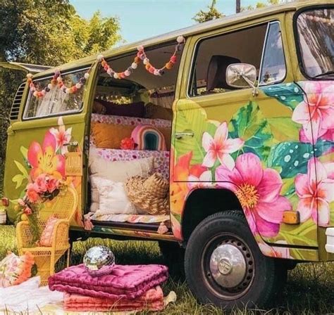 Pin By Miranda Abdoel On FLOWERS POWER Volkswagen Vans