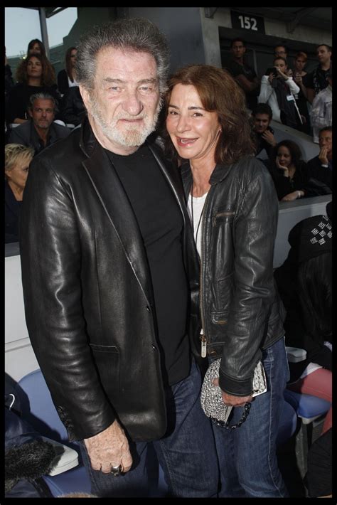 Photo EXCLUSIF Eddy Mitchell et son épouse Muriel au concert de