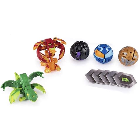 Bakugan Battle Pack 5 Pack Ventus Phaedrus Pyrus Hydranoid Battle Planet บาคุกันภาคใหม่