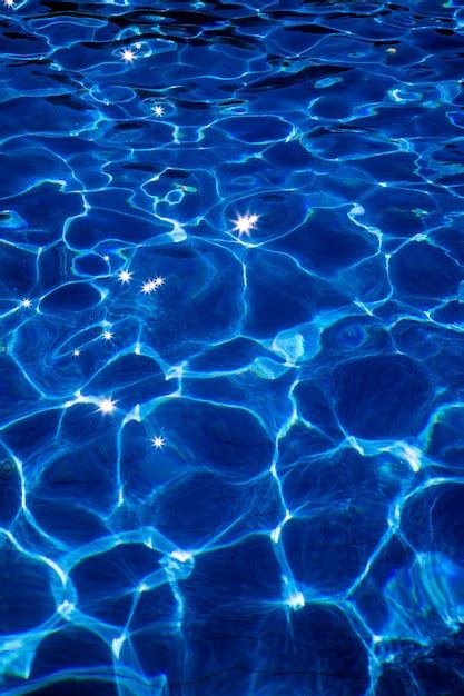 Premium Photo Swimming Pool Blue Water Surface Background Texture