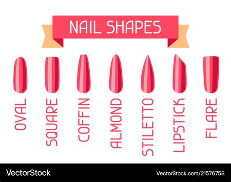 Nails Acrylic Shapes - Nail Ftempo