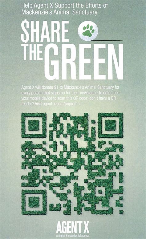 Share The Green Coding Qr Code Nonprofit Infographics