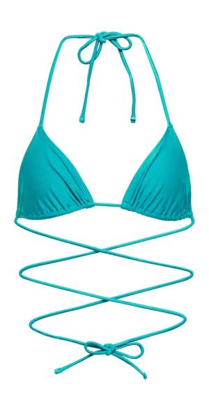 Tropic Of C Praia Tie Around Bikini Top